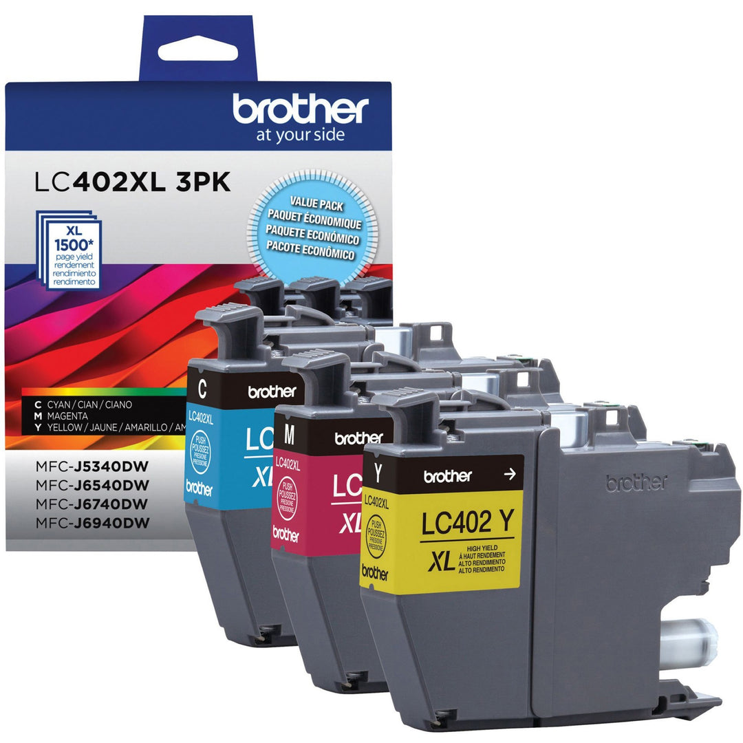 Image of Brother LC402XL3PKS Ink Cartridge