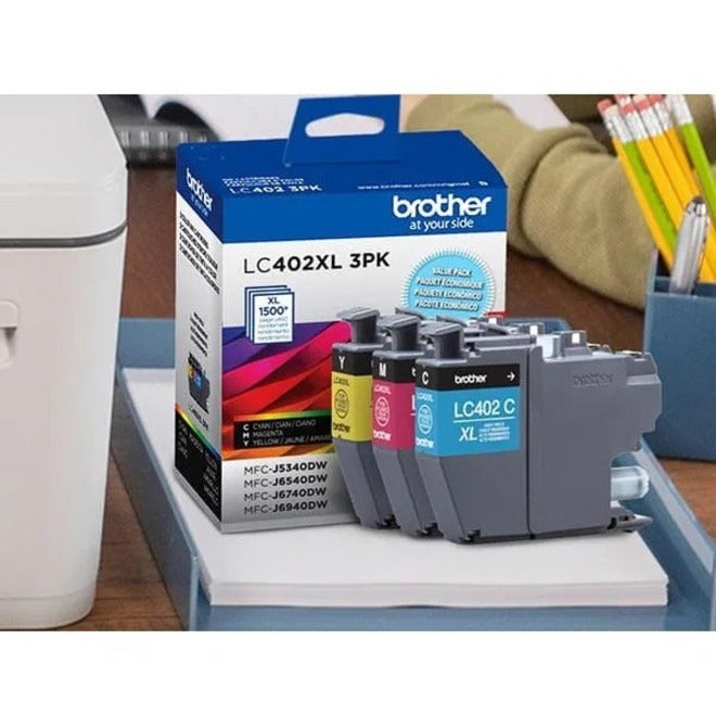 Image of Brother LC402XL3PKS Ink Cartridge