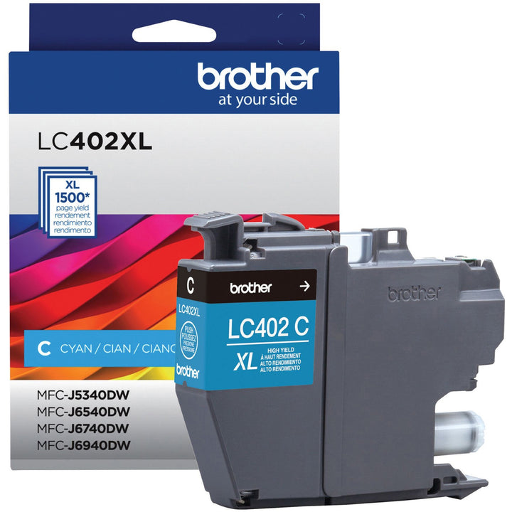 Image of Brother LC402XLCS Ink Cartridge, 1500 Pages, 1 Each