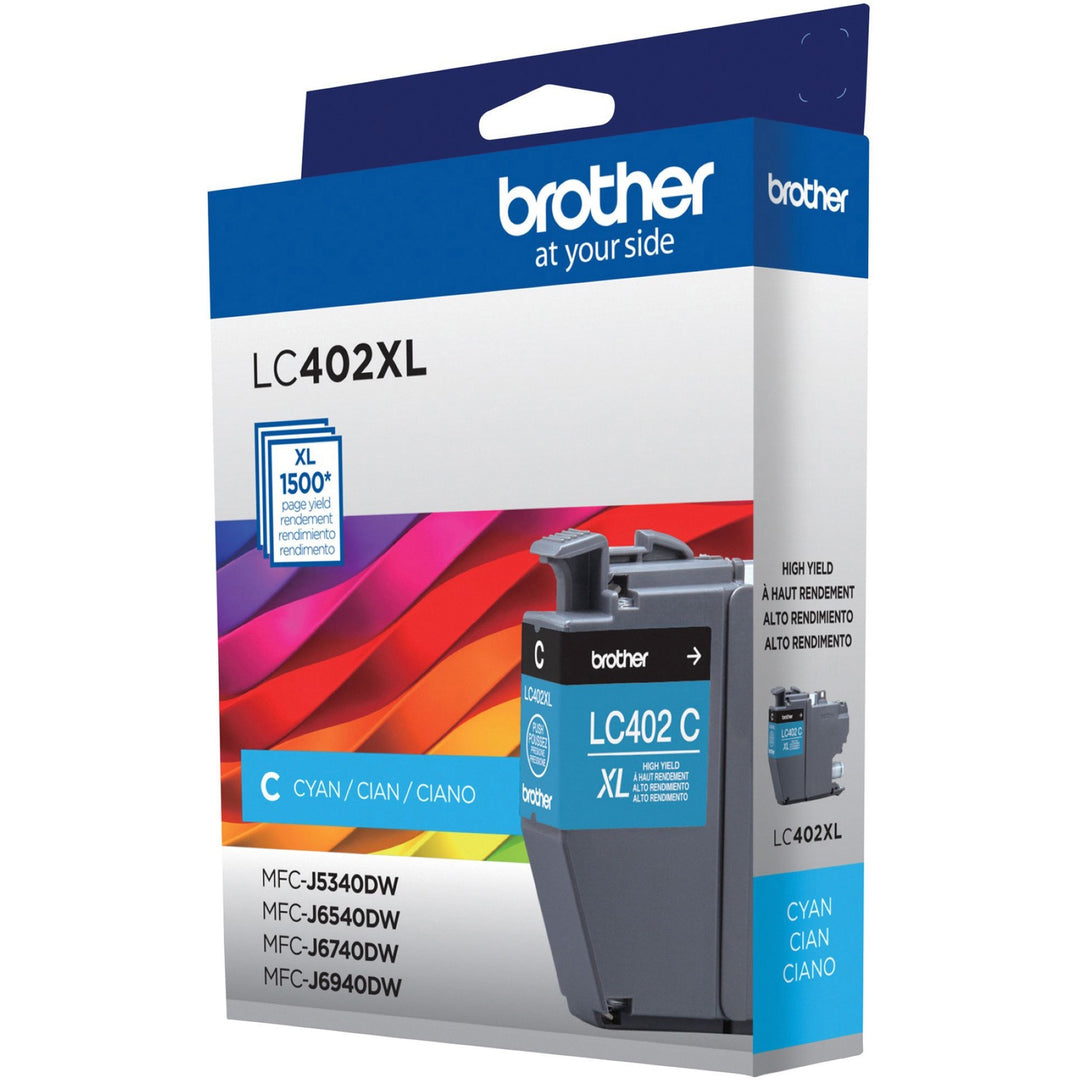 Image of Brother LC402XLCS Ink Cartridge, 1500 Pages, 1 Each