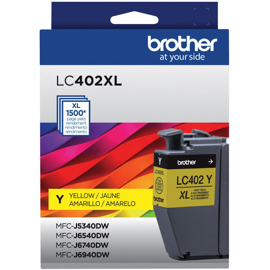 Image of Brother LC402XL Ink Cartridge, 1500 Pages, 1 Each