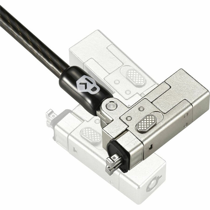 Image of Kensington K65021WW Slim NanoSaver 2.0 Keyed Laptop Lock, 6 ft Cable, Keyed Lock, Carbon Steel, For Notebook, 1 Each