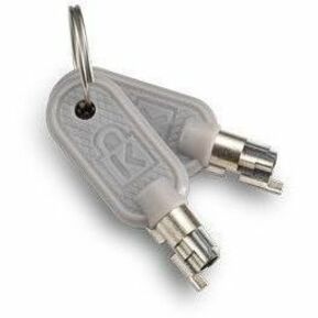 Image of Kensington K65021WW Slim NanoSaver 2.0 Keyed Laptop Lock, 6 ft Cable, Keyed Lock, Carbon Steel, For Notebook, 1 Each