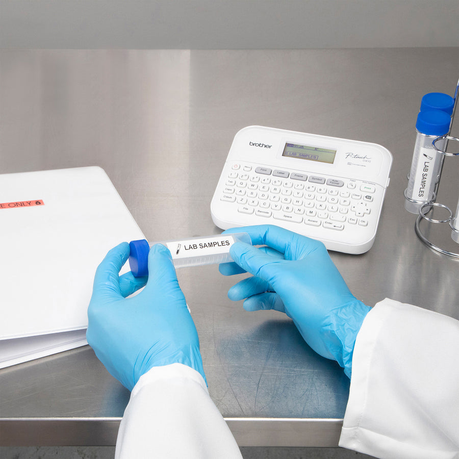 Image of P-touch PT-D410VP P-touch Connected Label Maker with Case PTD410VP