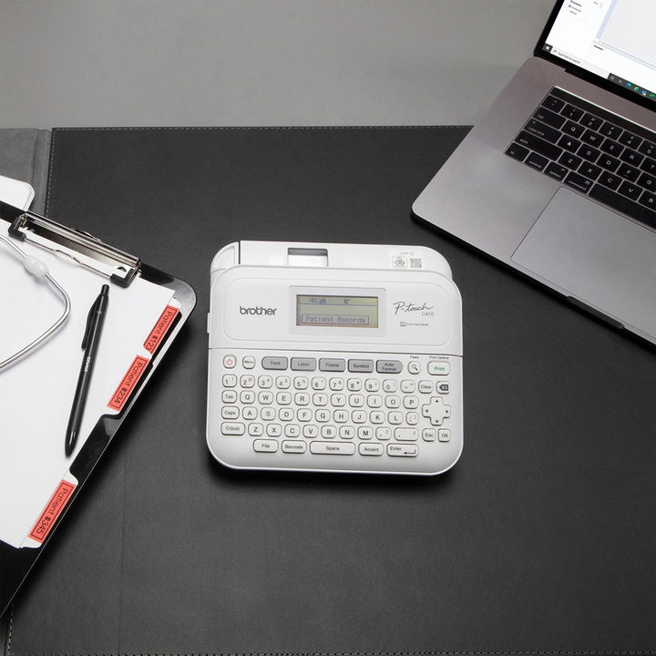 Image of P-touch PT-D410VP P-touch Connected Label Maker with Case PTD410VP