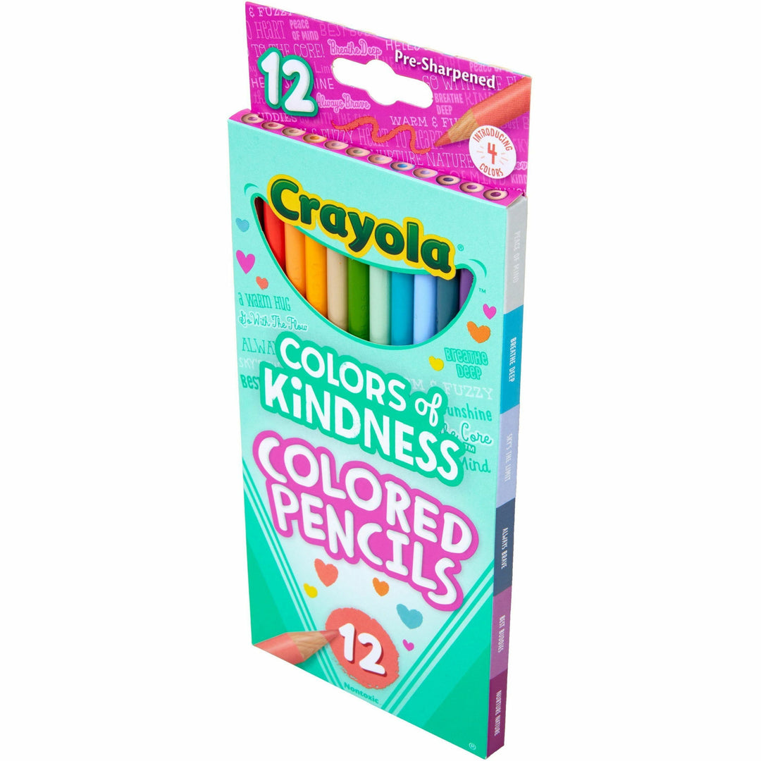 Image of Crayola 682114 Colors of Kindness Pencils, Assorted Lead, 12 / Pack