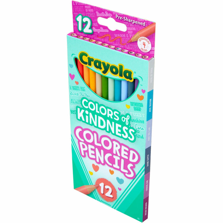 Image of Crayola 682114 Colors of Kindness Pencils, Assorted Lead, 12 / Pack