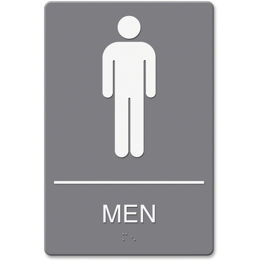 Image of Headline Signs 4817 ADA MEN Restroom Sign