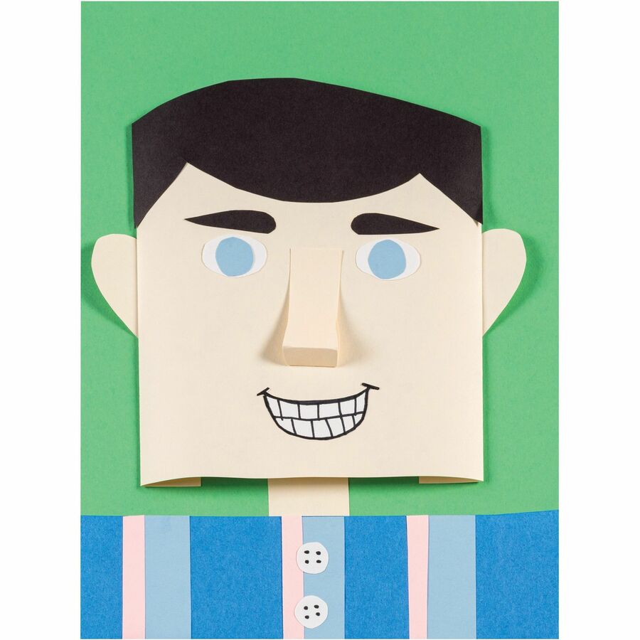 Image of Pacon® Construction Paper, 76 lb, 12"x18", 50/PK, Ivory