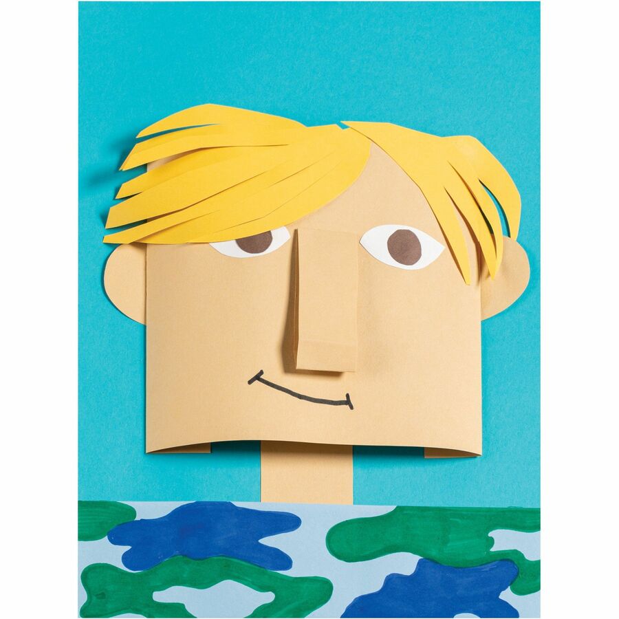 Image of Pacon® Construction Paper, 76 lb, 9"x12", 50/PK, Almond