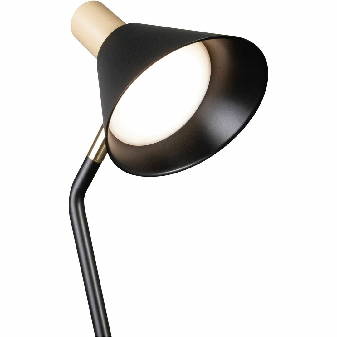 Image of OttLite® Wellness Series Merge LED Desk Lamp with Wireless Charging, 18.25" High, Black