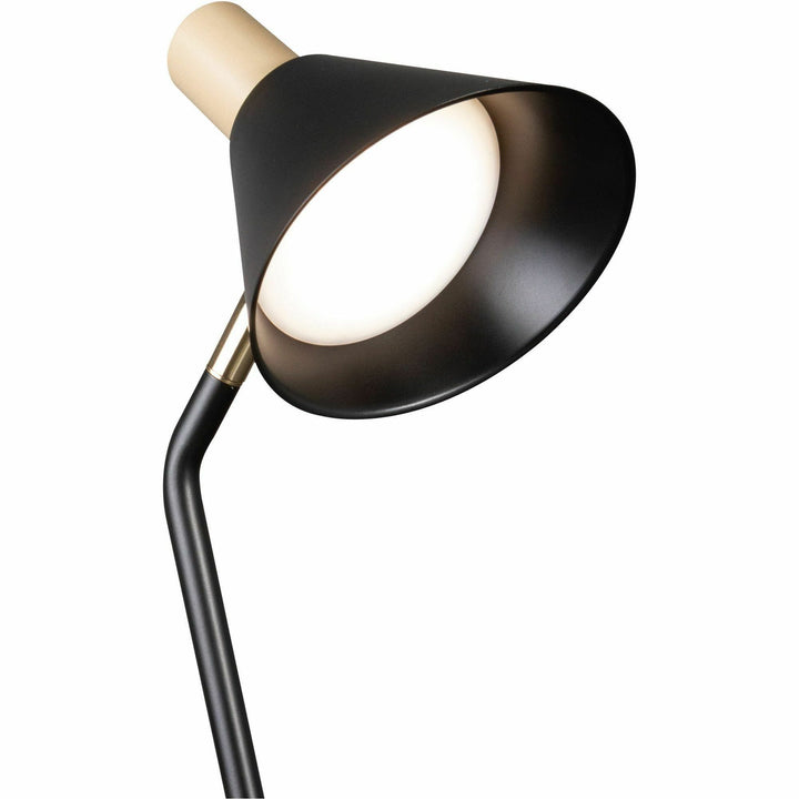 Image of OttLite® Wellness Series Merge LED Desk Lamp with Wireless Charging, 18.25" High, Black