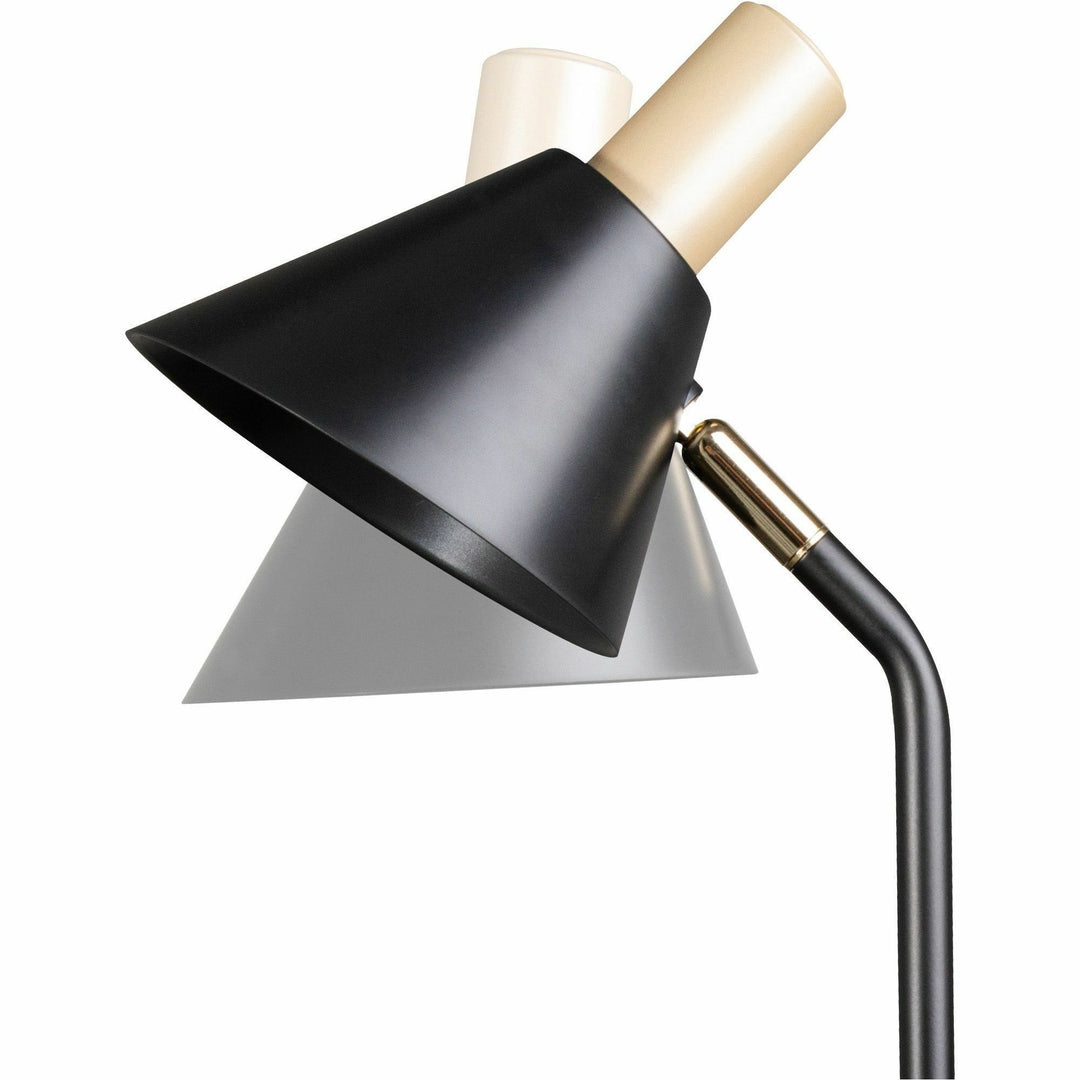 Image of OttLite® Wellness Series Merge LED Desk Lamp with Wireless Charging, 18.25" High, Black