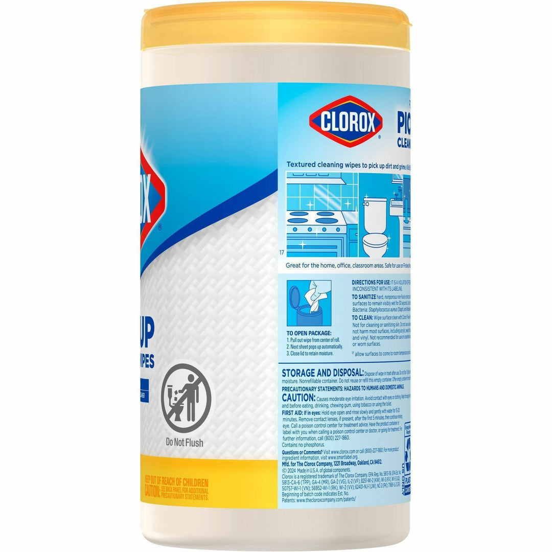 Image of Clorox® Paper Towel Wipes,Multipurpose,LemonVerbena,75Shts,WE