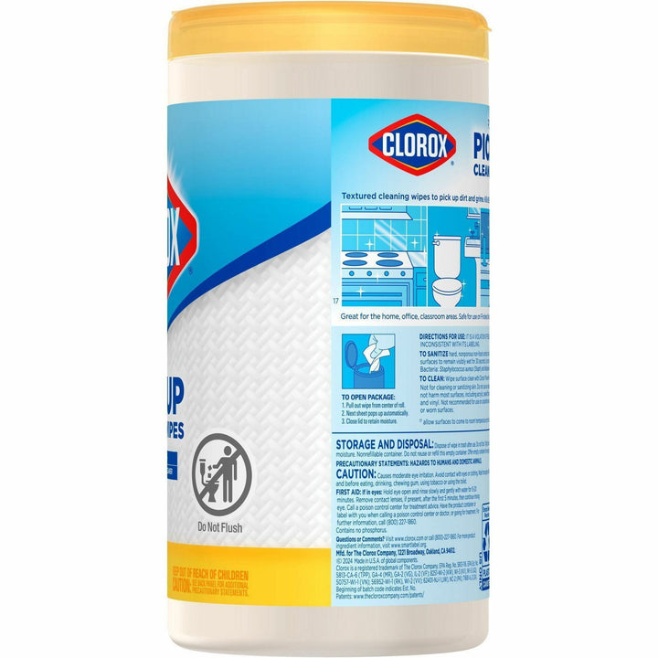 Image of Clorox® Paper Towel Wipes,Multipurpose,LemonVerbena,75Shts,WE