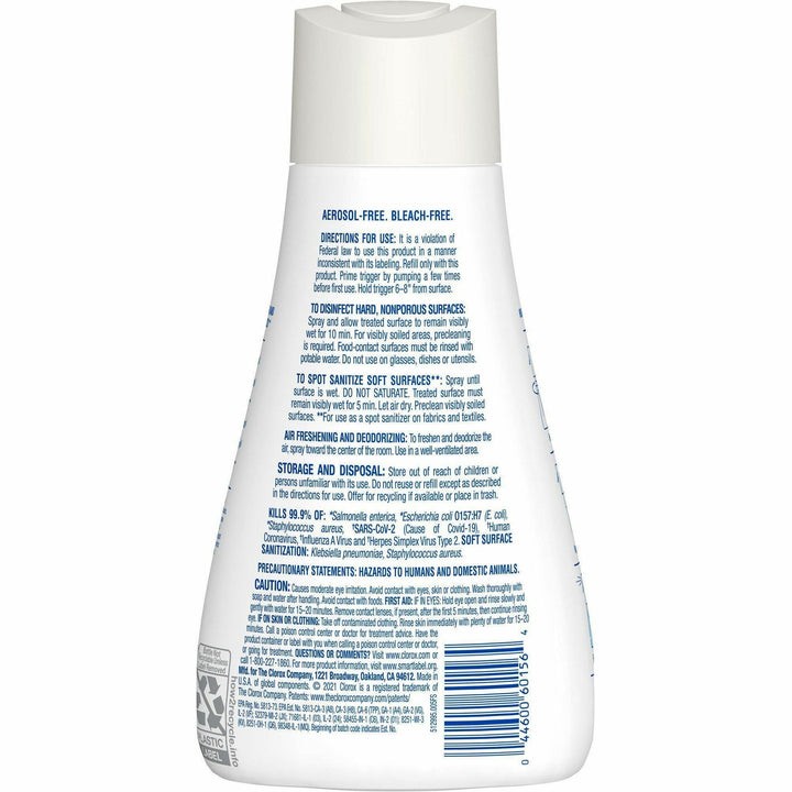 Image of Clorox® Disinfecting Spray Refill,EucalyptusPeppermint,16oz,WE