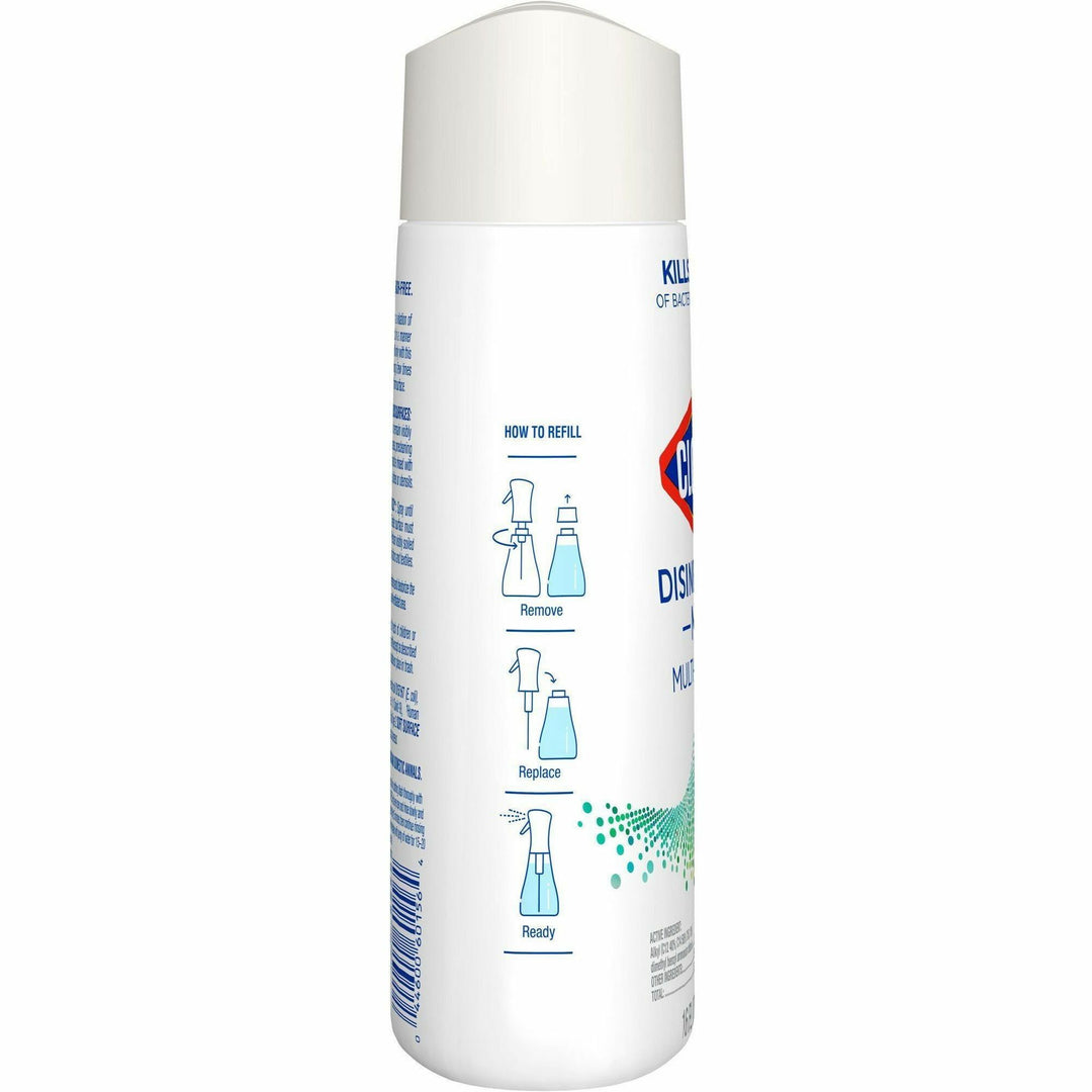 Image of Clorox® Disinfecting Spray Refill,EucalyptusPeppermint,16oz,WE