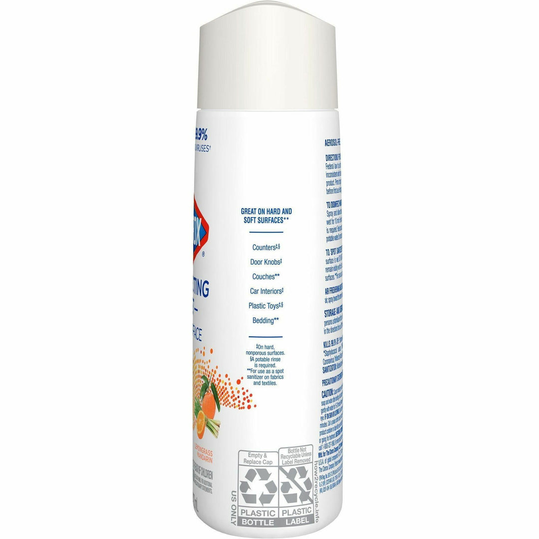 Image of Clorox® Disinfecting Spray Refill,LemongrassMandarin,16oz,WE