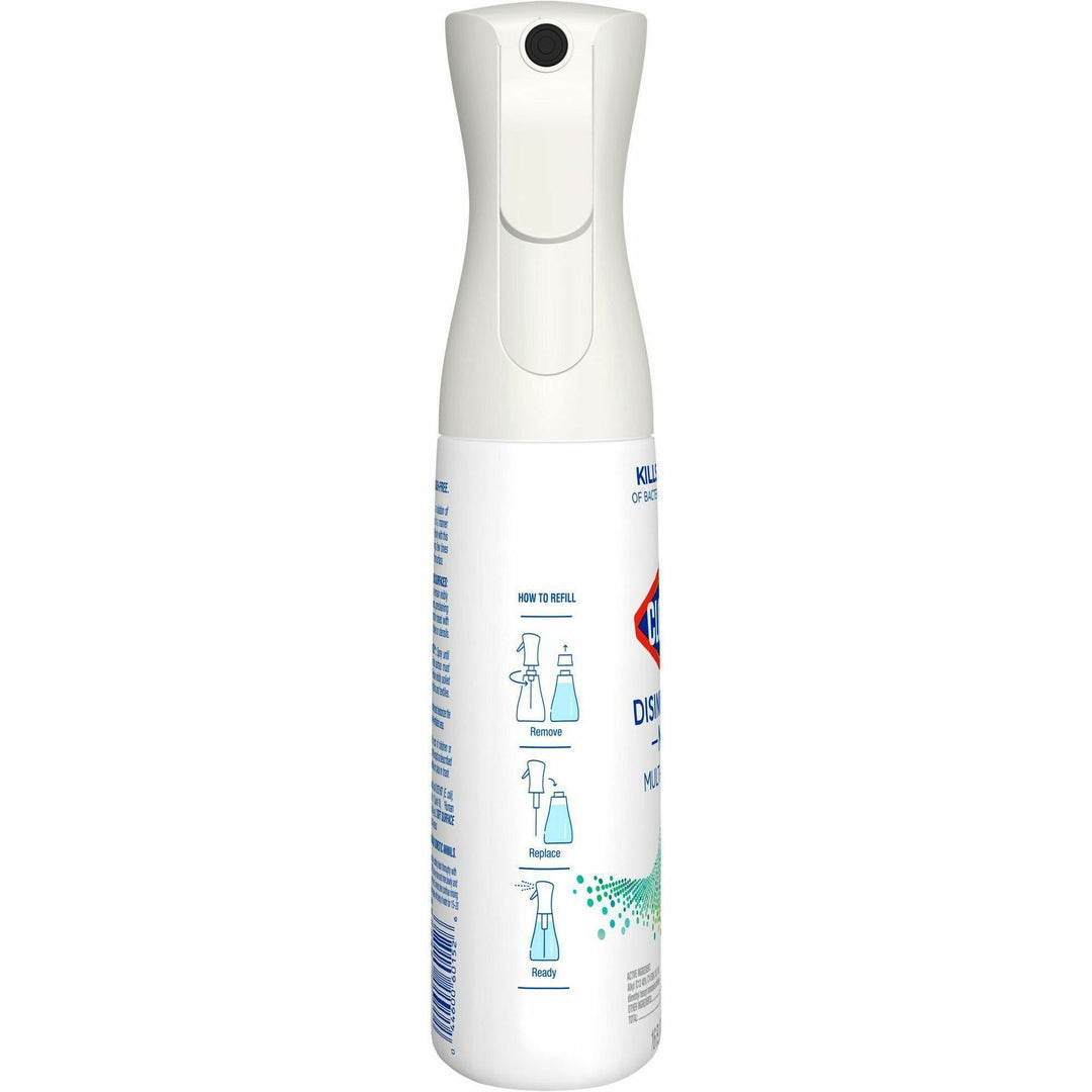 Image of Clorox® Disinfecting Spray,w/Sprayer,EucalyptusPeppermint,16oz,WE