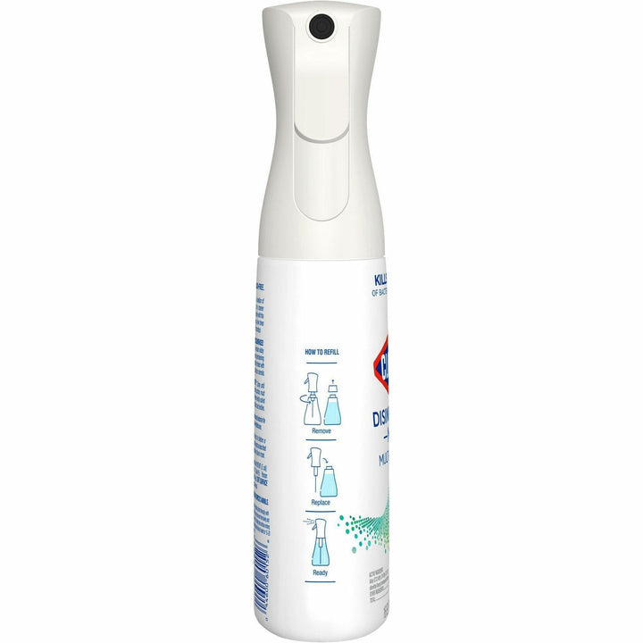 Image of Clorox® Disinfecting Spray,w/Sprayer,EucalyptusPeppermint,16oz,WE