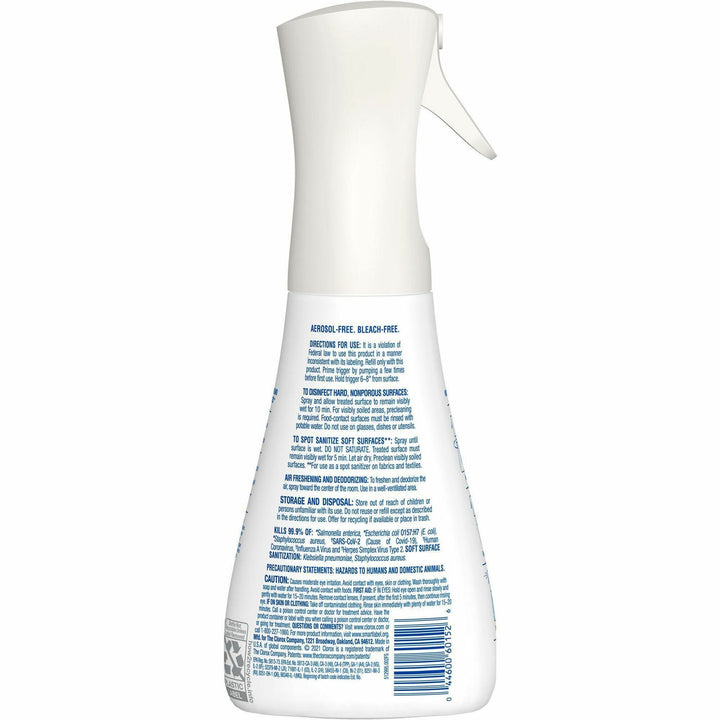 Image of Clorox® Disinfecting Spray,w/Sprayer,EucalyptusPeppermint,16oz,WE