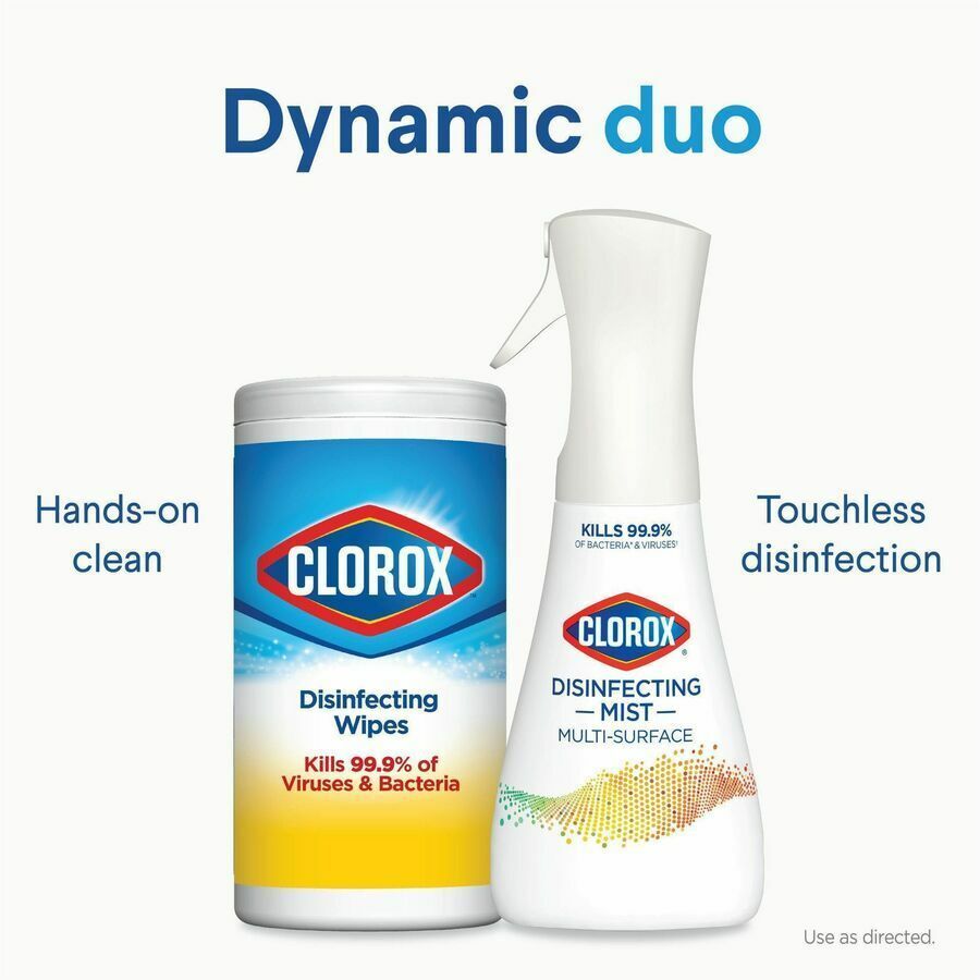 Image of Clorox® Disinfecting Spray,w/Sprayer,LemongrassMandarin,16oz,WE