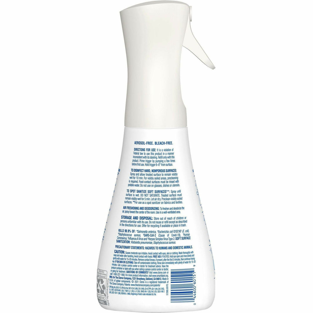 Image of Clorox® Disinfecting Spray,w/Sprayer,LemongrassMandarin,16oz,WE