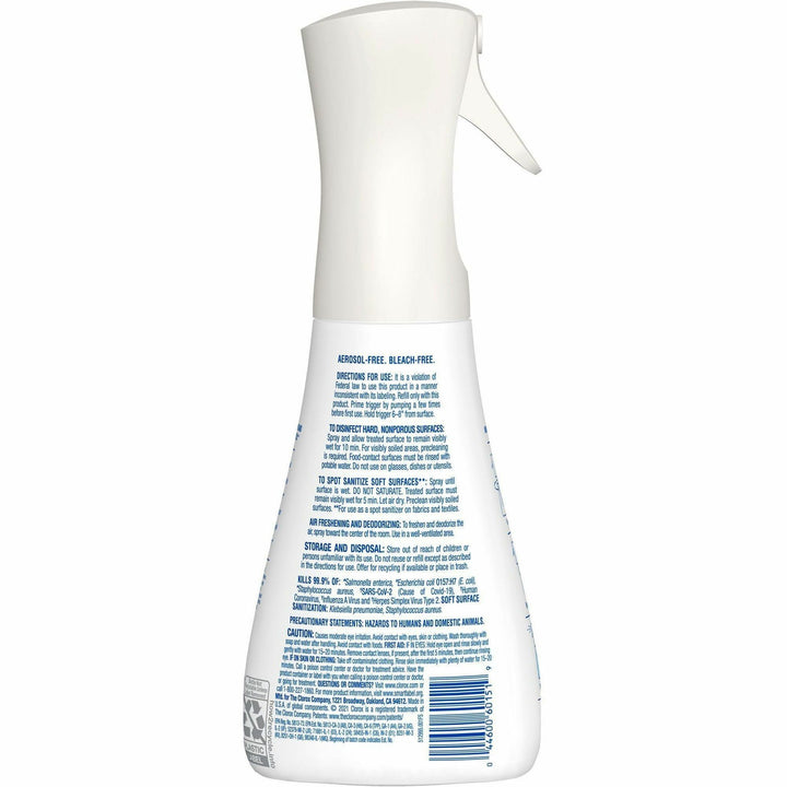 Image of Clorox® Disinfecting Spray,w/Sprayer,LemongrassMandarin,16oz,WE