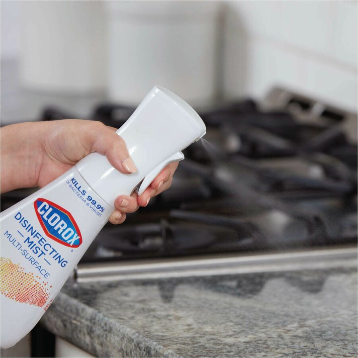 Image of Clorox® Disinfecting Spray,w/Sprayer,LemongrassMandarin,16oz,WE