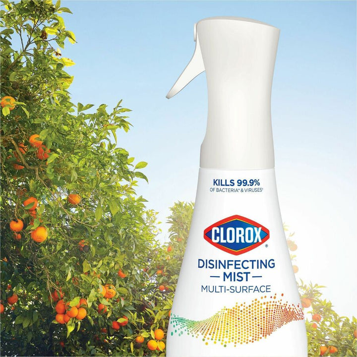 Image of Clorox® Disinfecting Spray,w/Sprayer,LemongrassMandarin,16oz,WE