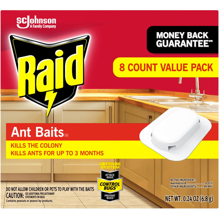 Image of S.C. Johnson Bait, f/Ants, 3 Months, Indoors, 8/BX,RD
