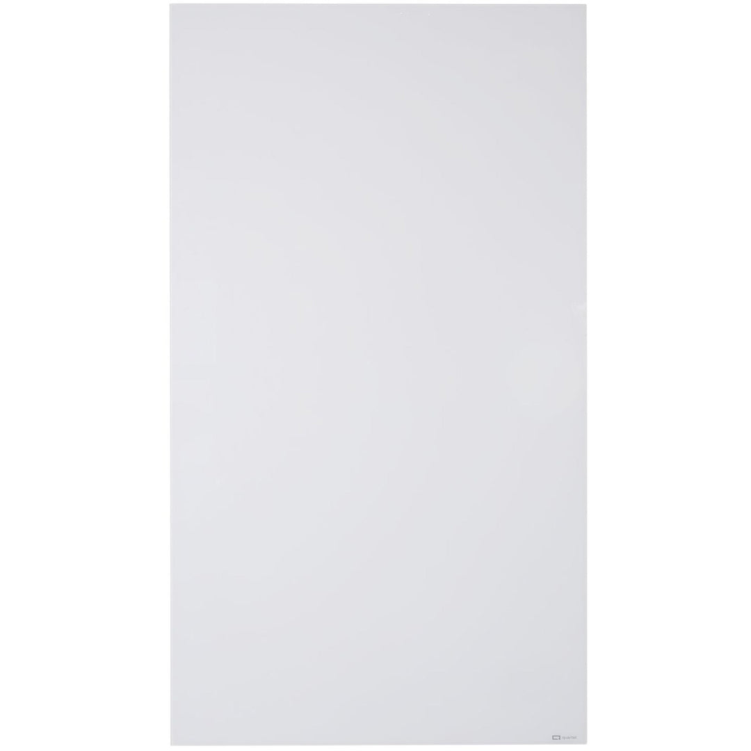 Image of Quartet® InvisaMount Vertical Magnetic Glass Dry-Erase Boards, 42" x 74", White Surface