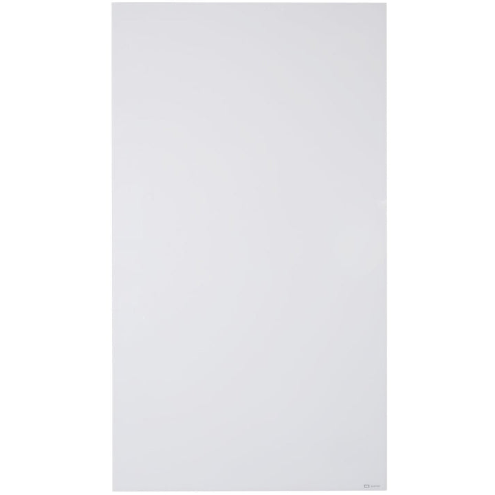 Image of Quartet® InvisaMount Vertical Magnetic Glass Dry-Erase Boards, 42" x 74", White Surface