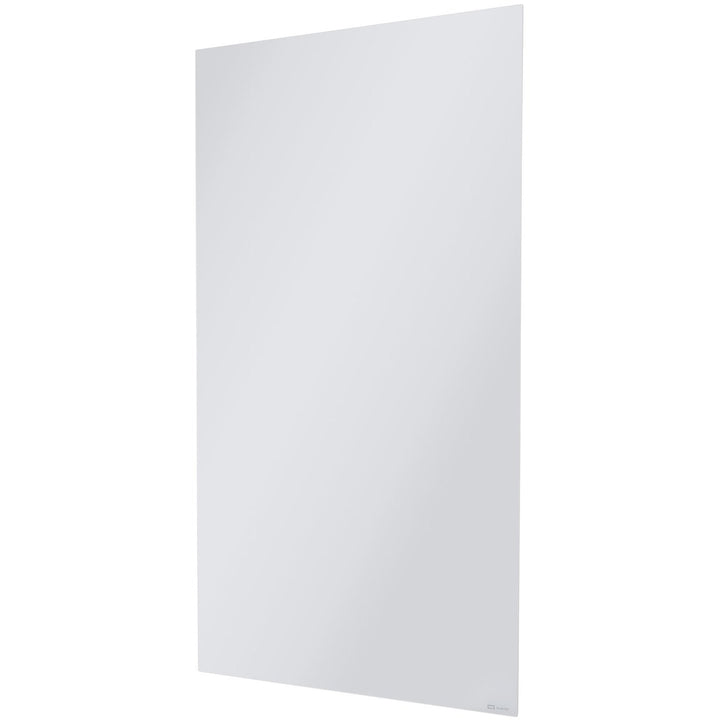 Image of Quartet® InvisaMount Vertical Magnetic Glass Dry-Erase Boards, 42" x 74", White Surface