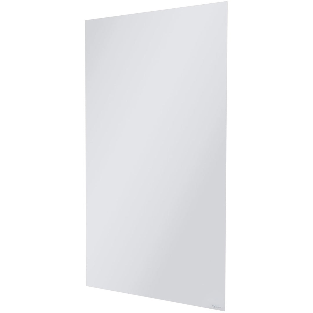 Image of Quartet® InvisaMount Vertical Magnetic Glass Dry-Erase Boards, 48" x 85", White Surface