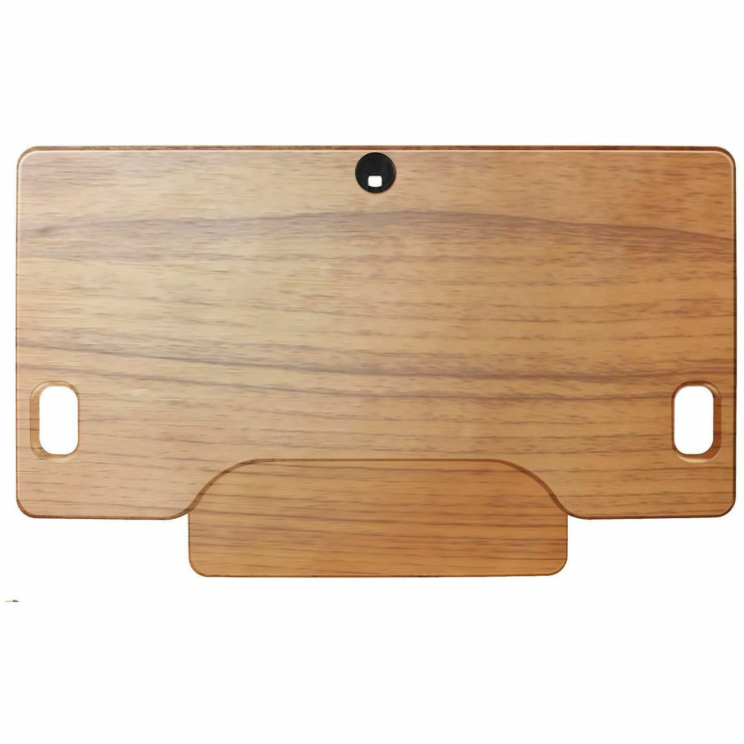 Image of Rocelco Desk Riser,w/Tray,Deluxe,45-7/10"x23-3/5"x20",TK/BK