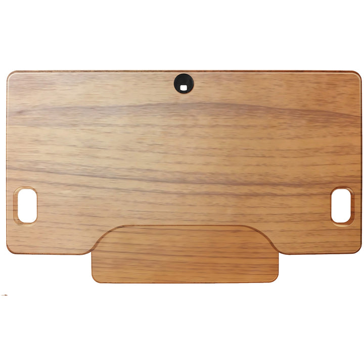 Image of Rocelco Desk Riser,w/Tray,Deluxe,45-7/10"x23-3/5"x20",TK/BK