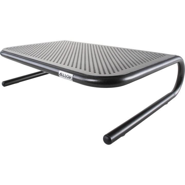 Image of Allsop® Metal Art Jr. Monitor Stand, 14.75" X 11" X 4.25", Black, Supports 40 Lbs