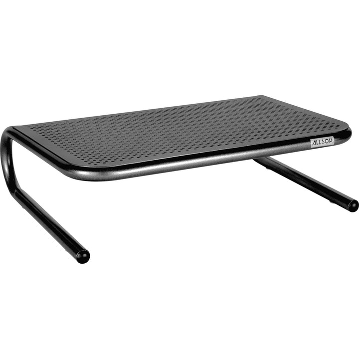 Image of Allsop® Metal Art Jr. Monitor Stand, 14.75" X 11" X 4.25", Black, Supports 40 Lbs