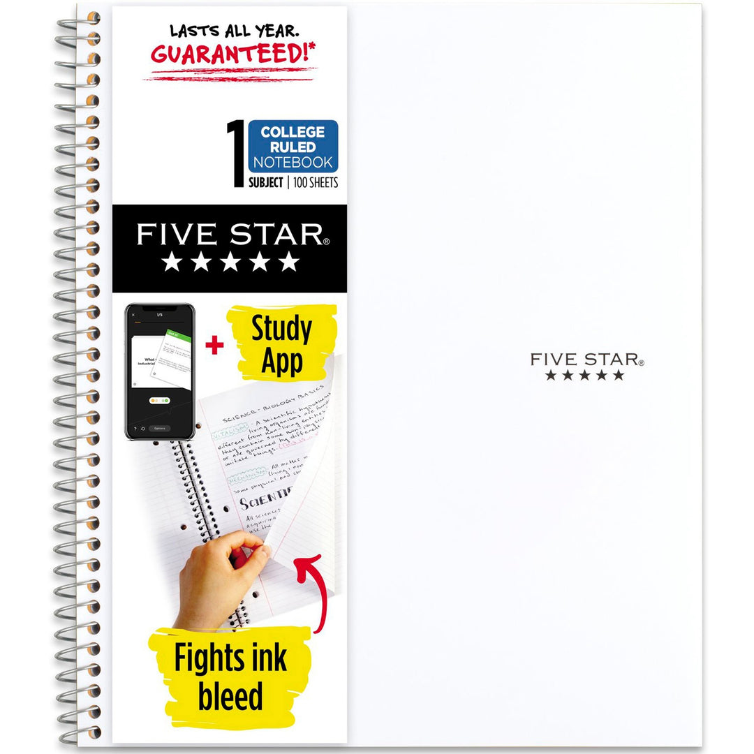 Image of Mead® Notebook,1 Subject,100 Shts,College Ruled,8-1/2"x11",WE
