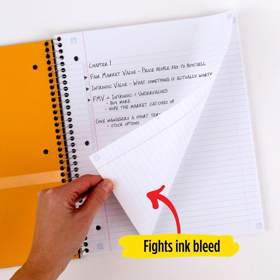Image of Mead® Notebook,1 Subject,100 Shts,College Ruled,8-1/2"x11",WE