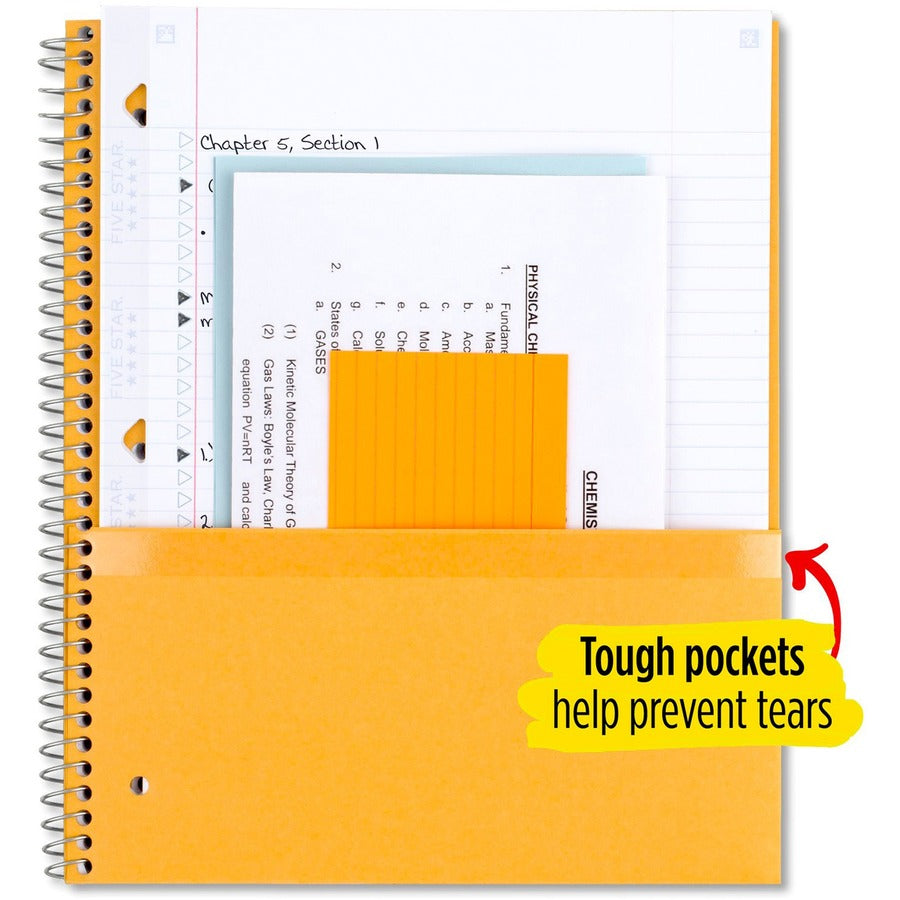 Image of Mead® Notebook,1 Subject,100 Shts,College Ruled,8-1/2"x11",WE