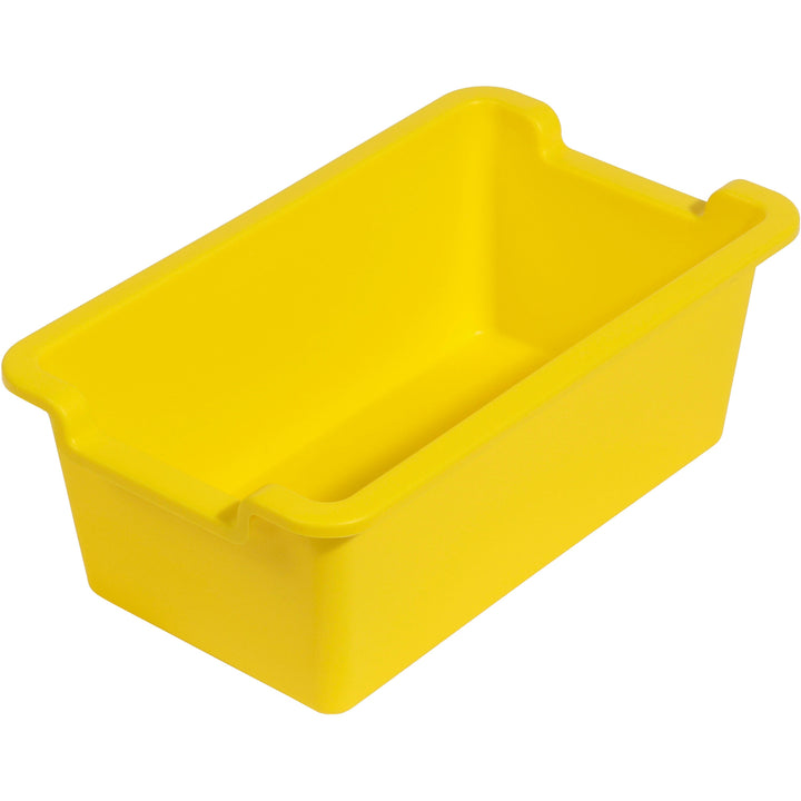 Image of deflecto® Storage Bin,w/Handles,f/Kids,Rectangle,13.2"x8"x5",YW