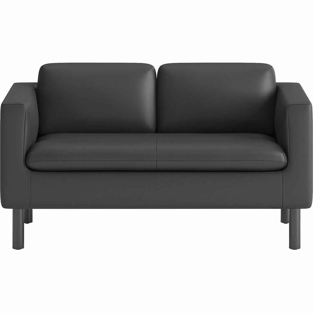 Image of HON® Parkwyn Series Loveseat, 53.5" x 26.75" x 29", Black