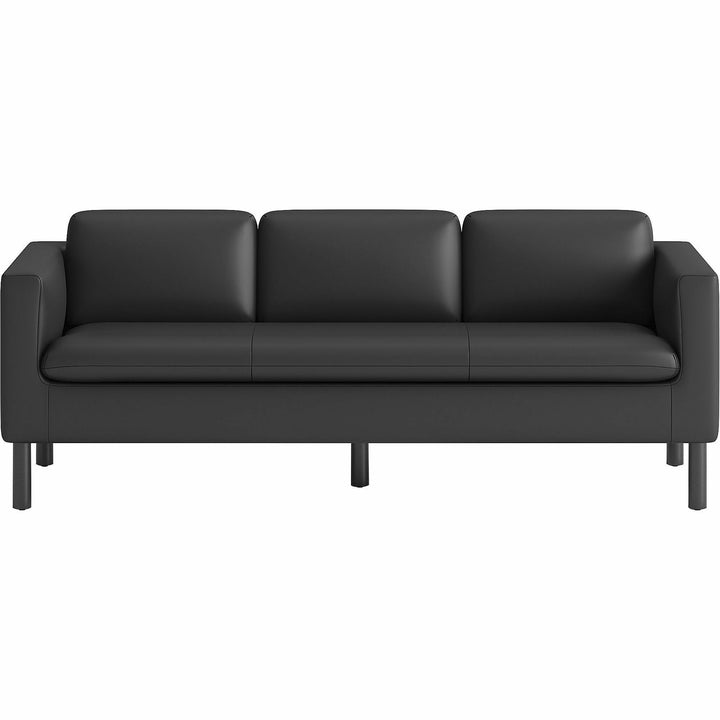 Image of HON® Parkwyn Series Sofa, 77" x 26.75" x 29", Black