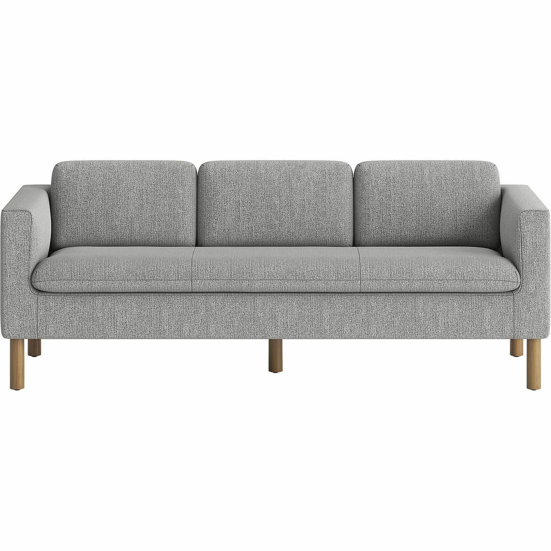 Image of HON® Parkwyn Series Sofa, 77" x 26.75" x 29", Light Gray