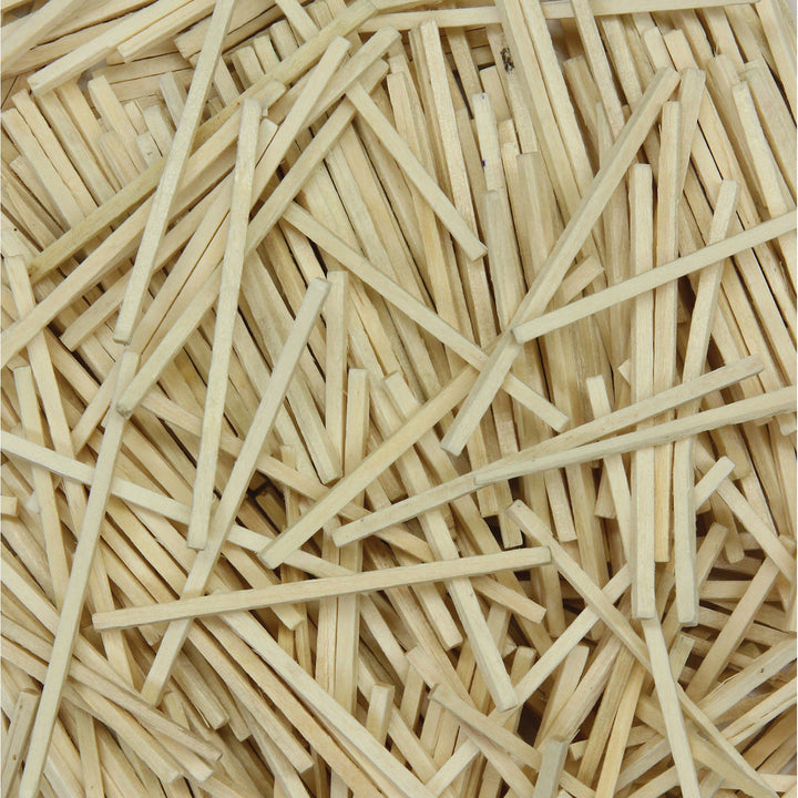 Image of Creativity Street 389401 Mini Craft Sticks, Art Project, Craft Project, 3D Structure, 2.56" Length, Natural, Wood, 500 / Bag