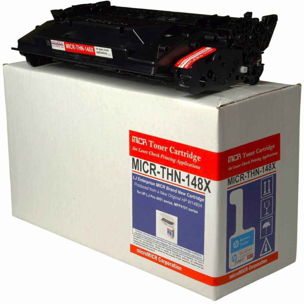 Image of MicroMICR MICR Toner Cartridge,f/HP148X,High Yield,9500 Pg Yld,BK