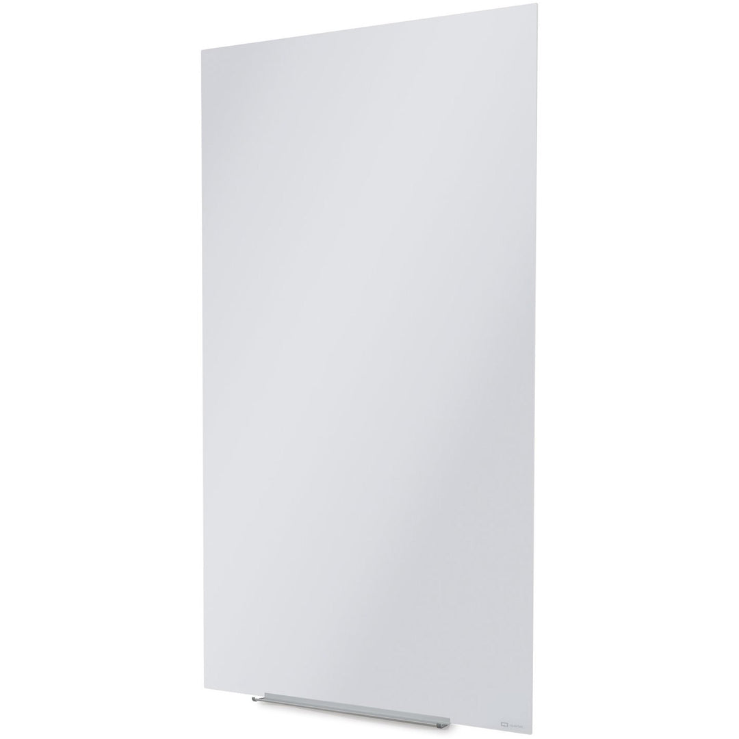 Image of Quartet® InvisaMount Vertical Magnetic Glass Dry-Erase Boards, 28" x 50", White Surface