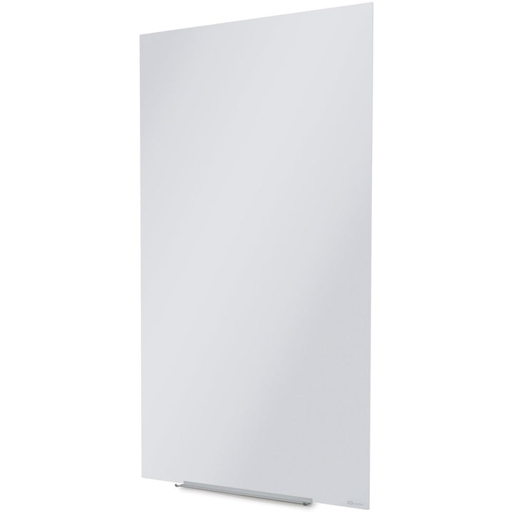 Image of Quartet® InvisaMount Vertical Magnetic Glass Dry-Erase Boards, 28" x 50", White Surface